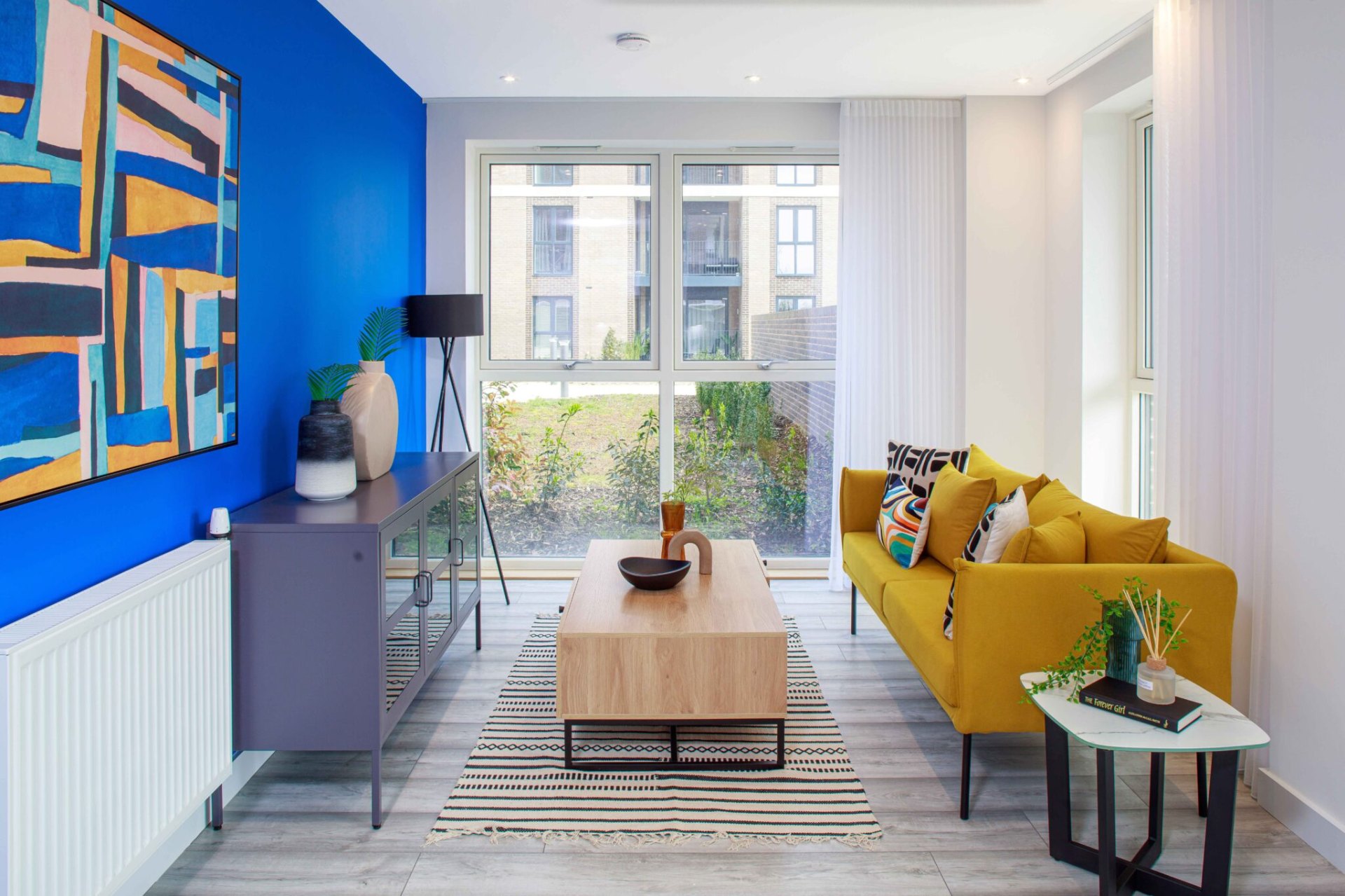 Living room after a Reach Cleaners visit